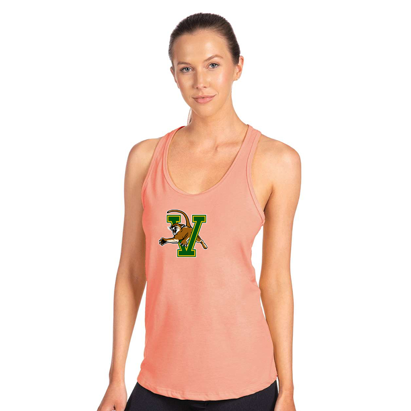 Women's Vermont Catamounts Next Level Ideal Racerback Tank